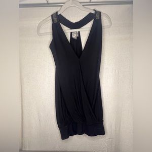 GUESS Extreme Halter top XS Black